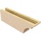 Ekena Millwork 4in. W x 6in. H x 20in. L Yorktown Woodgrain TimberThane Rafter Tail, Primed Tan RFTUR04X06X20YORRCPR - alternate 2